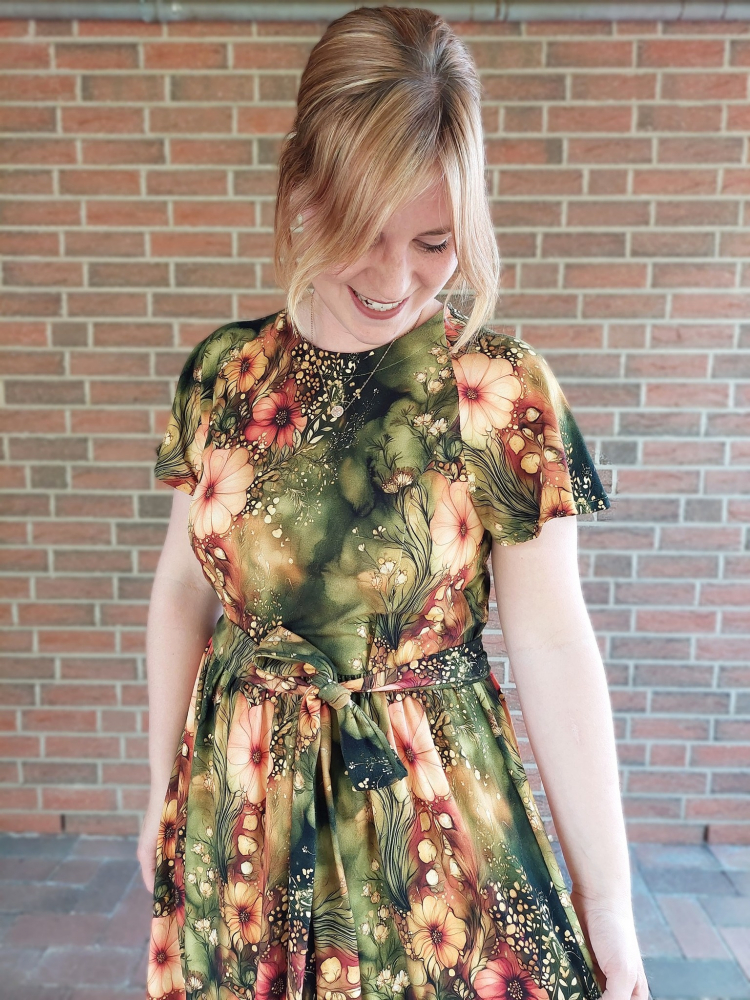 Bio Viskosejersey mit Überbreite (Stoffbreite ca. 170 cm): Eigenproduktion Goldschatz von Graustufen-Stoffe